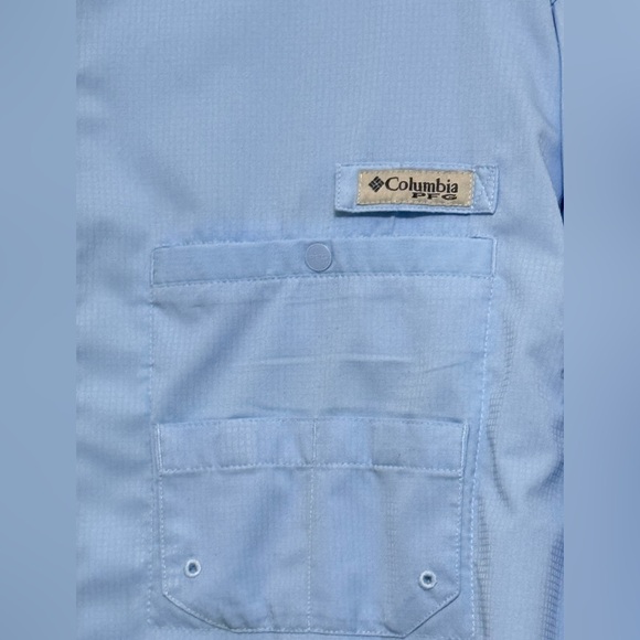 Columbia PFG Tamiami Il Button Long Sleeve Shirt Omni-Shade Classic Fit Size XL - Picture 5 of 14